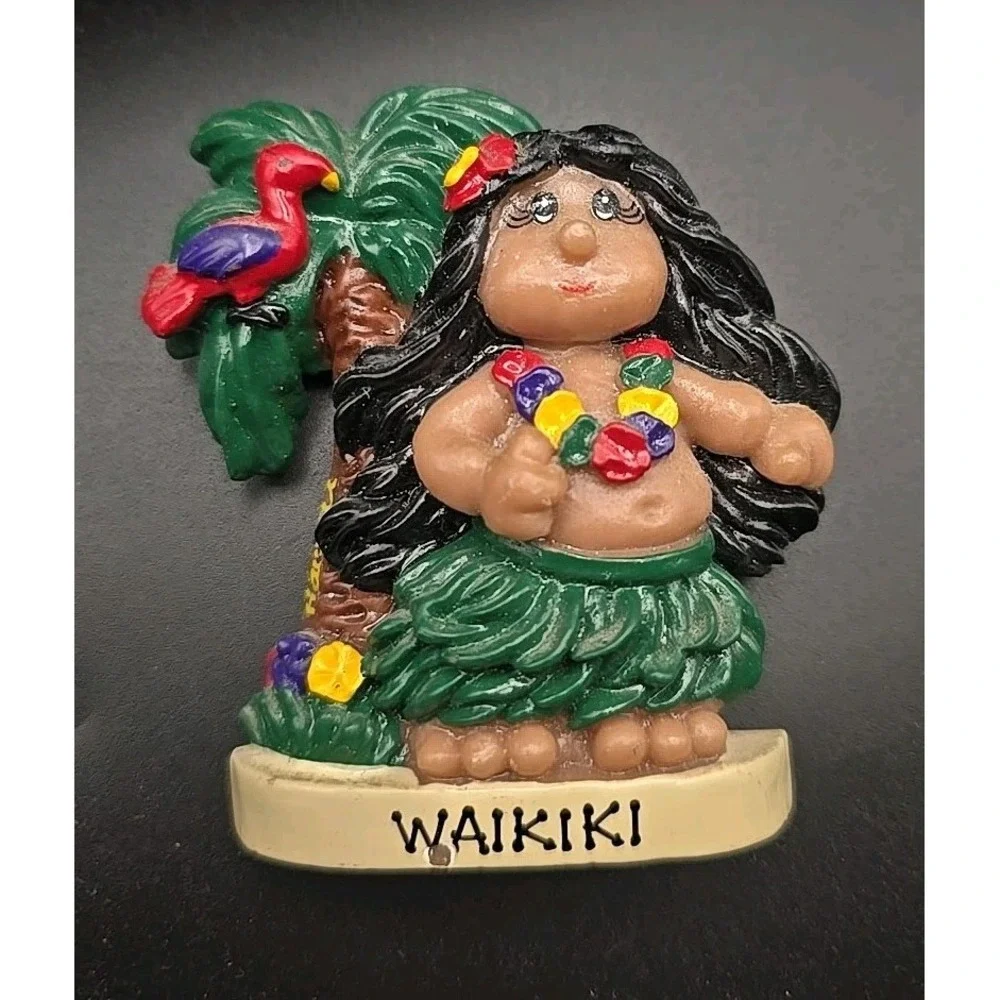 Vintage Joseph K. & Company the POI people Hawaiian Maui Hula Dancer Ornament